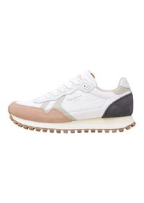 Pepe Jeans Sneaker 'Brit-On Master' Damen greige / rosa / weiß Größe 41