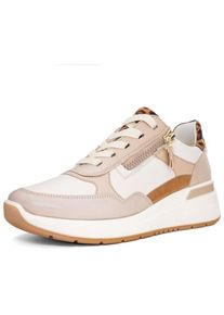 Ara Dames Sneakers laag beige / bruin / wit 36.5
