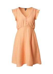 Véro Moda VERO MODA Kleid 'VMFLORA OLGA' Damen orange Größe 36 Unifarben