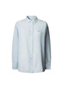 Pepe Jeans Bluse 'Dream' Damen hellblau / offwhite Größe XS