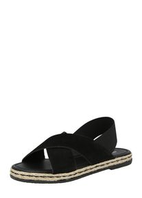 ABOUT YOU Dames Sandaal 'NADJA' beige / zwart 36