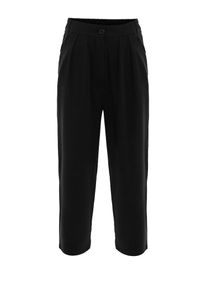 Anou Anou Bundfaltenhose Damen schwarz Größe 40