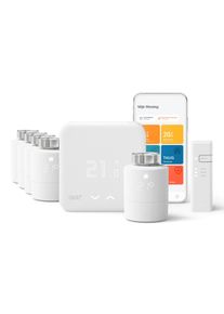 tado° Slimme Bedrade Thermostaat Startpakket V3+ + 5 Radiatorknoppen