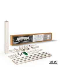MotionBlinds Gordijnmotor en -rails - 360 cm - Wit