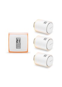 Netatmo Thermostaat + Radiatorkraan 3-pack - Wit