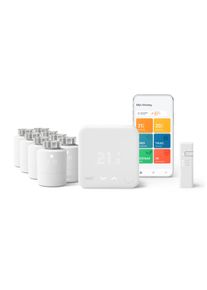 tado° Slimme Bedrade Thermostaat Startpakket V3+ + 8 Radiatorknoppen