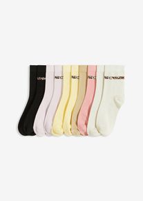 Calzini con cotone biologico (pacco da 10 paia) - Nero - Taglia 35-38 - bonprix