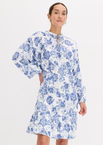 Abito in satin fantasia - Blu - Taglia 54 - bonprix