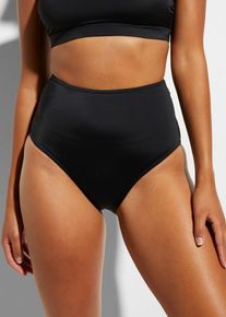 Slip a vita alta per bikini regolabile, Nero, Taglia 54, bonprix