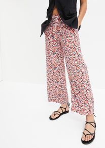 Pantalon palazzo taille élastique - orange - taille 38 - bonprix