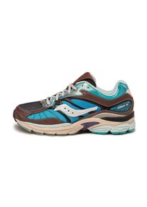 Saucony x Footpatrol Pro Grid Omni 9, Blue / Brown