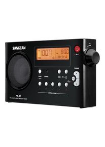 Sangean PR-D7 Portable Radio - AM/FM/MW - schwarz