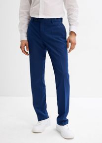 bonprix Pantaloni de costum cu stretch, Slim Fit, albastru, 60