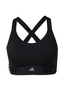 adidas Performance, Damer, Sports-BH 'FastImpact Luxe', Sort, Størrelse XS
