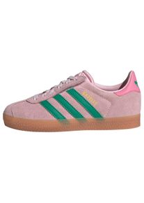 adidas originals, Drenge, Sneakers 'Gazelle', Gr&oslash;n / Lyser&oslash;d / Gammelrosa, St&oslash;rrelse 12k