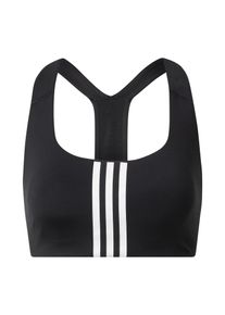 adidas Sportswear Damer Sports-BH 'Powerimpact' sort / hvid St&oslash;rrelse XXS