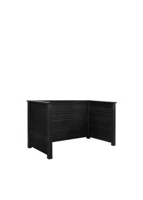 Plus Plank Profil Mülltonnenverkleidung 194 cm PEFC schwarz K2025