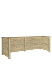 Plus Plank Profil Mülltonnenverkleidung 377 cm PEFC druckimprägniert K2025