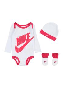 Nike Sportswear Set 'Futura' karmijnrood / wit 68-80