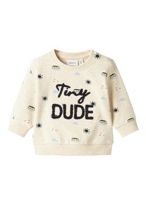 name it Tréning póló 'NBMFRIS' unisex bézs , Méret 56