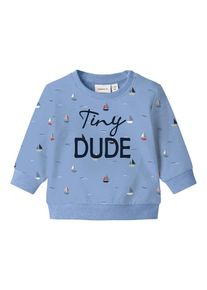 name it Tréning póló 'NBMFRIS' unisex kék , Méret 56
