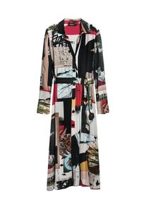Desigual Robe-chemise 'Designed by Mr. Christian Lacroix' Femme multicolore taille L