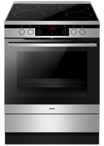 Amica Induktions-Standherd »SHPIX 918 101 E« mit Teleskopauszug nachrüstbar Pyrolyse-Selbstreinigung in schwarz