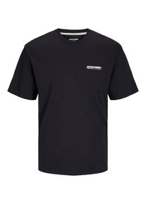 Jack & Jones JACK & JONES Koszulka 'JJELegacy' dla mężczyzn czarny / biały Rozmiar M