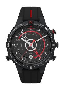 Timex Heren Analoog horloge rood / zwart One Size