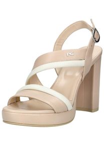 Nero Giardini Dames Sandaal beige / wit 35