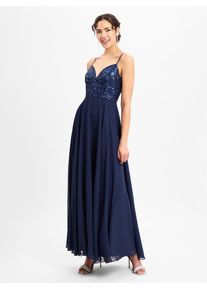 Swing Abendkleid Damen marine Größe 34