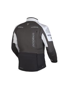 Modeka Hydron Textil-Motorradjacke (Hellgrau/Grau/Schwarz)