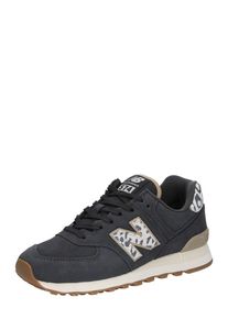 New Balance Heren Sneakers laag '574' beige / basaltgrijs / zwart / wit 36