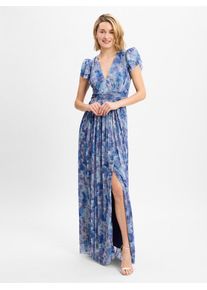 Swing Abendkleid Damen blau Größe 34