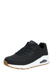 Skechers Dames Sneakers laag 'UNO - STAND ON AIR' zwart / wit 36