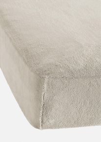 Hoeslaken cashmere touch - beige - maat 100x200 cm - bonprix