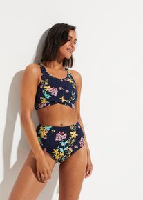 Bralette bikini (2-dlg. set) - blauw - maat 44 - bonprix