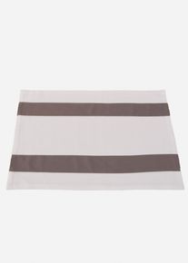 Placemats van biologisch katoen (set van 4) - wit - maat 35x50 cm - met katoen - bonprix