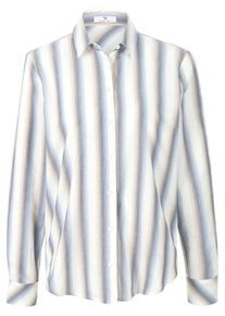 Peter Hahn - Blouse van 100% katoen met boxplooi achter, blauw, Maat 36, katoen