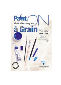 Multitechnik Paint'ON korrel A2 250g/m² Clairefontaine