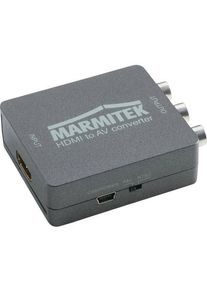Marmitek Connect HA13 AV Konverter HDMI Composite Cinch SCART 1080x720 Pixel grau