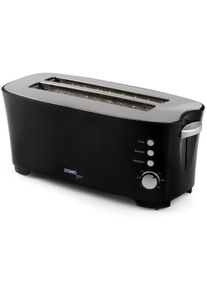 Domo DO961T Toaster,für 4 Toasts, 7 Leistungsstufen, schwarz