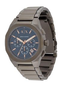 Armani Exchange Heren Analoog horloge nachtblauw / aardetinten One Size