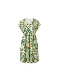 Tchibo - Bedrucktes Jerseykleid - Damen - Gr. M - weiß/print