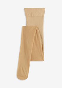 Formende Strumpfhose mit Push Up Effekt 30den - beige - Größe 36/38 (S) - bonprix