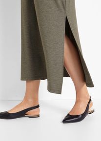 Sling Ballerina - schwarz - Größe 42 - Vegan- bonprix