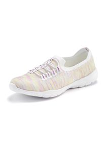 Lascana Damen Sneaker in gelb/pink meliert ,Größe 35, Witt, 100% Textil