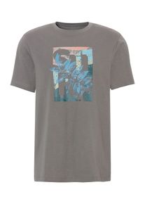 Heren T-shirt in grijs ,maat S (44/46), WITT, 100% Katoen