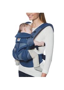 ergobaby Porte-Bébé Omni Classic - Mesh : Fleurs Bleues