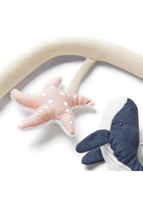 Arche de jeux pour Transat B&eacute;b&eacute; Evolve ergobaby - Cr&egrave;me: Merveilles de l&rsquo;oc&eacute;an